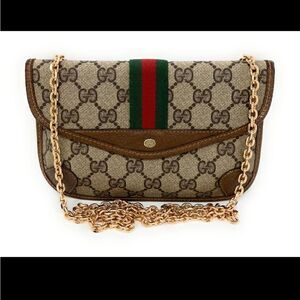 Gucci Clutch Bag Pouch Crossbody Waist Bag Fanny Pack Ophidia